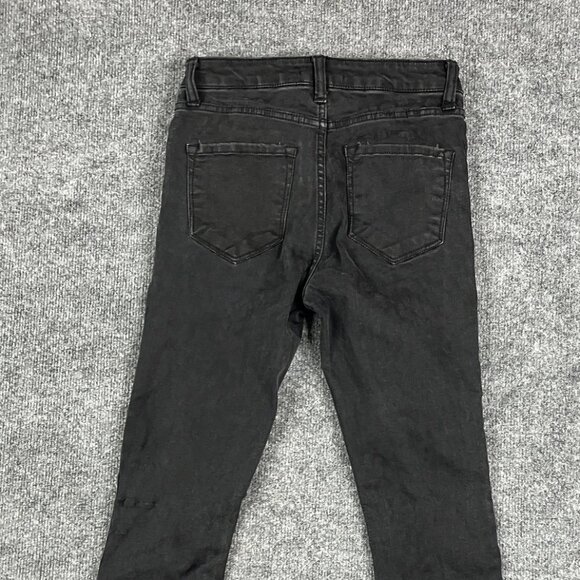 Black High-Waisted Stretch Slim Fit Jeans - Picture 8 of 9